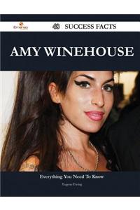 Amy Winehouse 48 Success Facts - Everything You Need to Know about Amy Winehouse