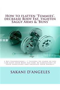 How to flatten 'Tummies', decrease Body Fat, tighten Saggy Arms & 'Buns'