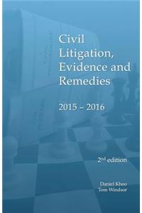 Civil Litigation, Evidence and Remedies 2015 - 2016