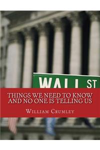 things we need to know