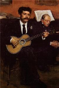 ''Portrait of Lorenzo Pagans Spanish Tenor and Auguste Degas the Artist's Father'' by Edgar Degas