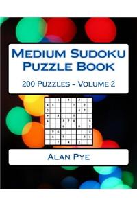 Medium Sudoku Puzzle Book Volume 2
