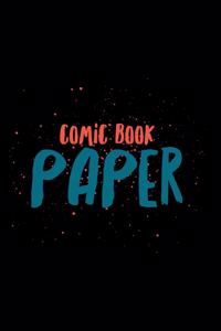 Comic Book Paper