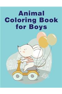 Animal Coloring Book For Boys