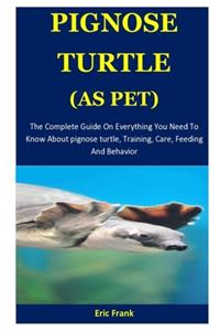 Pignose Turtle As pet