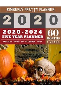 5 Year Monthly Planner 2020-2024