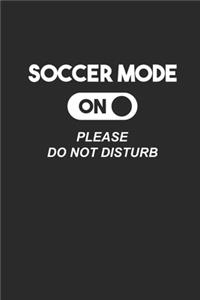 Soccer Mode on Please Do Not Disturb