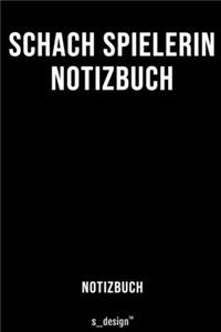 Notizbuch für Schach Spielerin