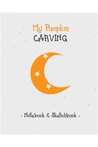 My Pumpkin Carving Notebook & Sketchbook