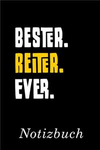 Bester Reiter Ever Notizbuch