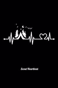 Scout Heartbeat: Blush Notes Journal And Diary For Recording Feeling, Thoughts, Wishes And Dreams For Scout Lovers, Scout Law And Camping Enthusiasts, Scouting And C