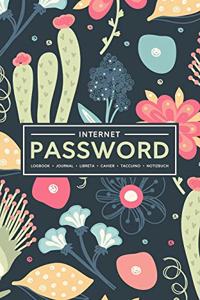 Internet Password Logbook - Journal - Libreta - Cahier - Taccuino - Notizbuch