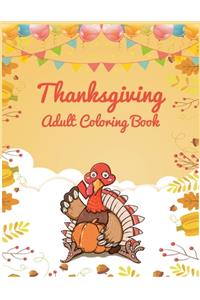 Thanksgiving adult coloring Book