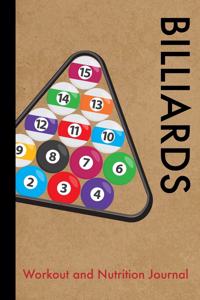 Billiards Workout and Nutrition Journal