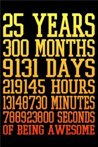 25 Years Of Being Awesome