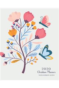 2020 Christian Planner with Sermon notes
