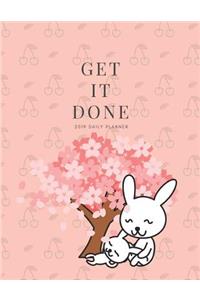 Get It Done 2019 Daily Planner