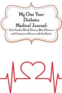 My One-Year Diabetes Medical Journal