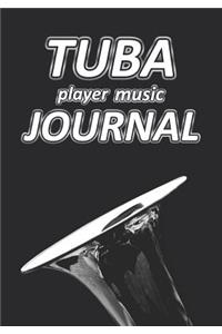 Tuba Player Music Journal