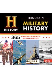 2021 History Channel This Day in Military History Wall Calendar