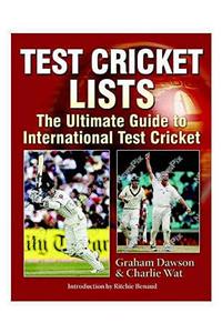 Test Cricket Lists