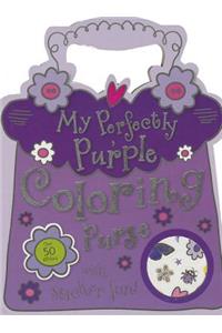 My Perfectly Purple Purse Mini Coloring Book