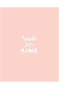 Sarah 2019 Planner