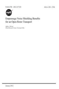 Empennage Noise Shielding Benefits for an Open Rotor Transport