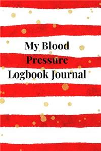 My Blood Pressure Logbook Journal
