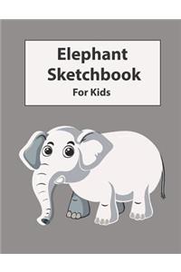 Elephant Sketchbook for Kids