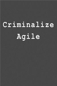 Criminalize Agile