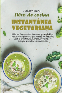 Libro de cocina instantánea vegetariana