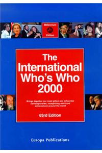 Intl Whos Who 2000