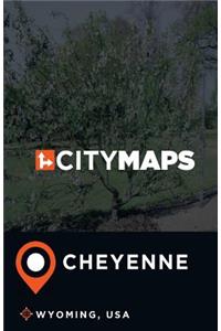 City Maps Cheyenne Wyoming, USA