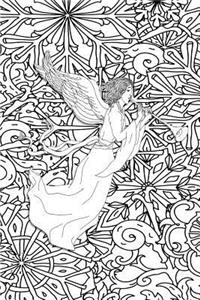 Color My Cover Christmas Journal - Christmas Angel