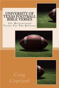 University of Texas Football Bible Verses