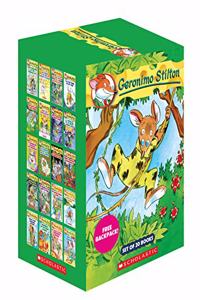 Geronimo Stilton 1 to 20 - Set of 20 Books with Free Backpack
