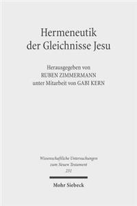 Hermeneutik der Gleichnisse Jesu