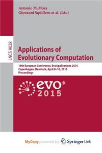 Applications of Evolutionary Computation