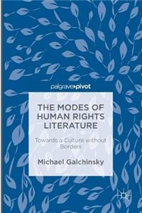 Modes of Human Rights Literature