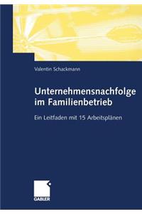 Unternehmensnachfolge Im Familienbetrieb