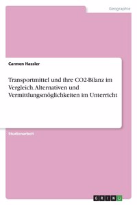 Transportmittel und ihre CO2-Bilanz im Vergleich. Alternativen und Vermittlungsmöglichkeiten im Unterricht