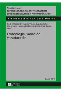 Fraseologia, Variacion Y Traduccion