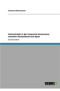 Unterschiede in der Corporate Governance zwischen Deutschland und Japan