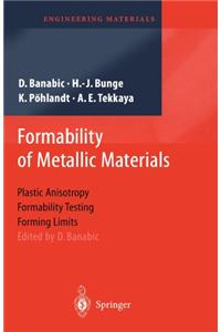 Formability of Metallic Materials