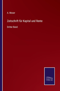 Zeitschrift für Kapital und Rente