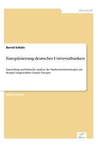 Europäisierung deutscher Universalbanken