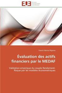 Évaluation Des Actifs Financiers Par Le Medaf