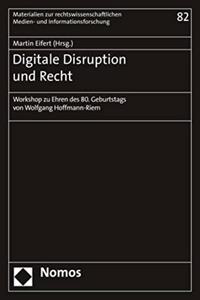 Digitale Disruption Und Recht