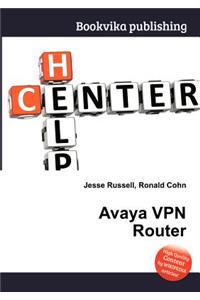 Avaya VPN Router